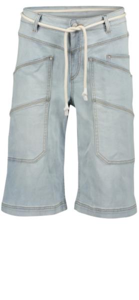 Bermuda Jeans ausgewaschen